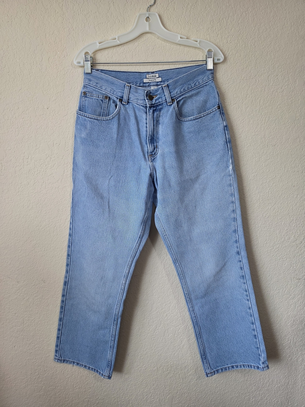 L.L. Bean Vintage Style Original Fit Jeans High Rise 100% Cotton 8 Petite 8PET